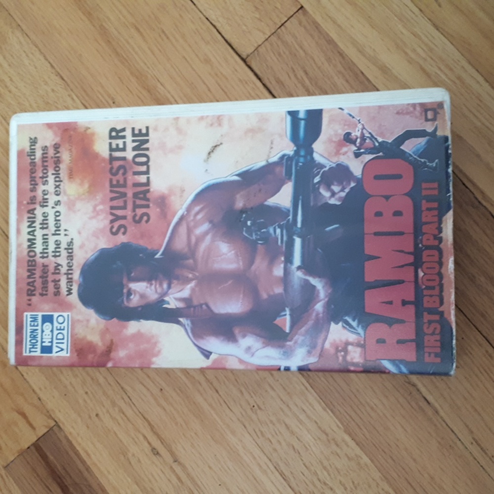 Rambo II VHS